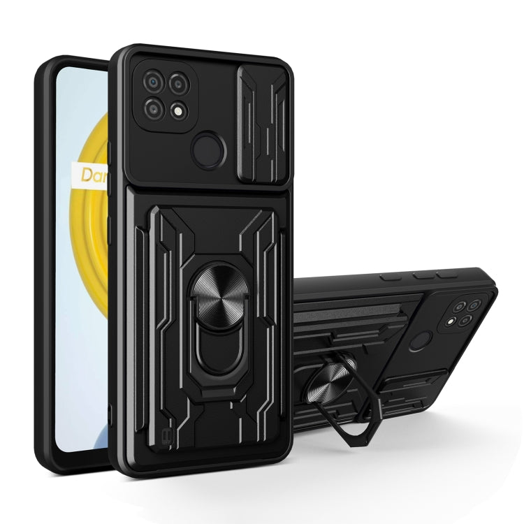 Sliding Camshield Card Phone Case, For Xiaomi Redmi K40/Poco F3/Mi 11i, For Xiaomi Mi 11 Lite, For OPPO Realme C20 / C21, For OPPO Realme C25 / C15