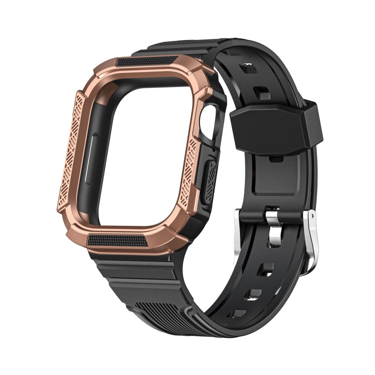 Two-color Armor Integrated Watchband For Apple Watch Series