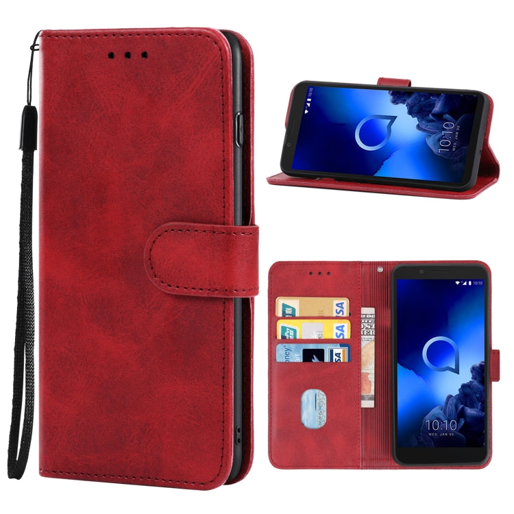 Leather Phone Case, For Alcatel 1C, For Alcatel 1S 2021, For Alcatel 3x 2019, For BQ Aquaris M5, For CUBOT X19, For Honor 8A Pro, For Infinix Hot 8, For Lenovo Z6 Pro