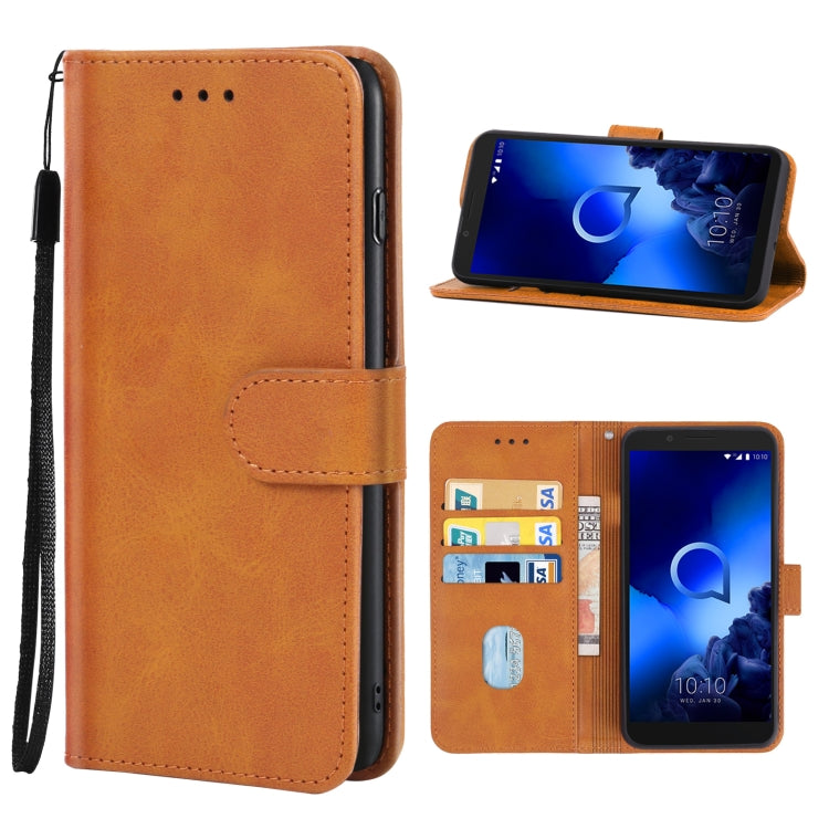 Leather Phone Case, For Alcatel 1C, For Alcatel 1S 2021, For Alcatel 3x 2019, For BQ Aquaris M5, For CUBOT X19, For Honor 8A Pro, For Infinix Hot 8, For Lenovo Z6 Pro