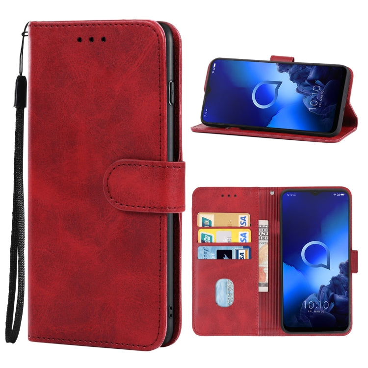 Leather Phone Case, For Alcatel 1C, For Alcatel 1S 2021, For Alcatel 3x 2019, For BQ Aquaris M5, For CUBOT X19, For Honor 8A Pro, For Infinix Hot 8, For Lenovo Z6 Pro