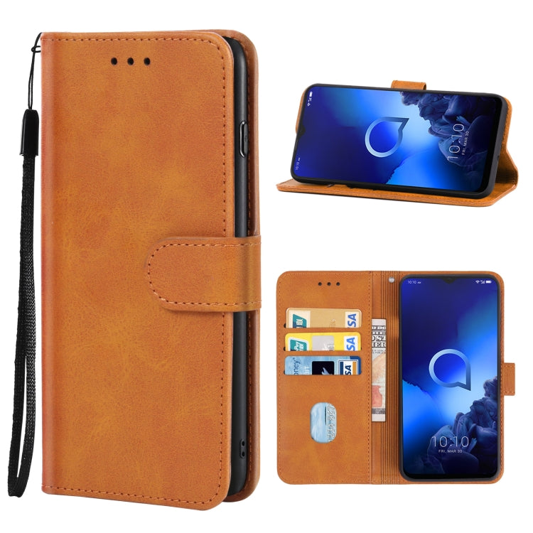 Leather Phone Case, For Alcatel 1C, For Alcatel 1S 2021, For Alcatel 3x 2019, For BQ Aquaris M5, For CUBOT X19, For Honor 8A Pro, For Infinix Hot 8, For Lenovo Z6 Pro