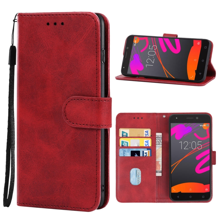 Leather Phone Case, For Alcatel 1C, For Alcatel 1S 2021, For Alcatel 3x 2019, For BQ Aquaris M5, For CUBOT X19, For Honor 8A Pro, For Infinix Hot 8, For Lenovo Z6 Pro