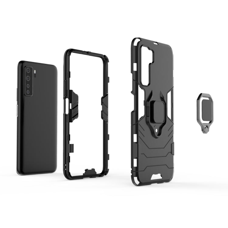 PC + TPU Shockproof Protective Phone Case with Magnetic Ring Holder, For Huawei nova7 SE, For OPPO Reno7 SE 5G, For Xiaomi 12