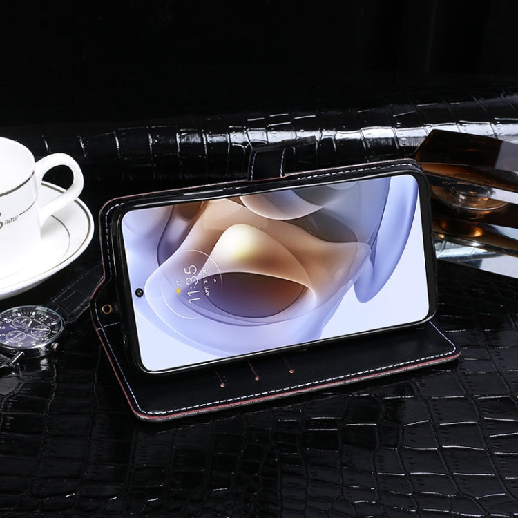 idewei Crocodile Texture Horizontal Flip Phone Leather Phone Case, For Motorola Moto G31, For Motorola Moto G51 5G, For Motorola Moto G71 5G, For Xiaomi Redmi Note 11 Pro+, For Samsung Galaxy A13 5G, For Sony Xperia Pro-I, For Vivo Y15S, For Honor X30 Max