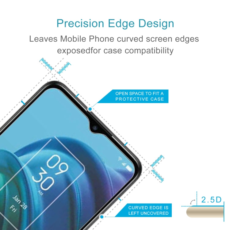 10pcs 0.26mm 9H 2.5D Tempered Glass Film For Realme GT2, For TCL 30 XE 5G / 30 5G (10 PCS), For TCL 30 V 5G (10 PCS), For Nokia 9 PureView (10 PCS), For LG V50S ThinQ 5G(10 PCS), For OPPO Realme GT2 Pro (10 PCS), For OPPO K5 (10 PCS)