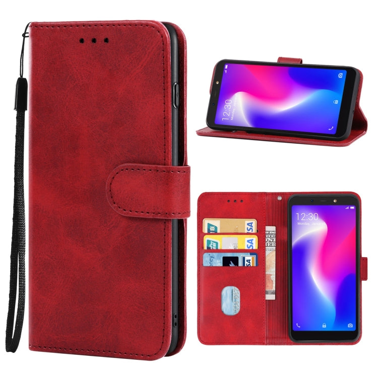 Leather Phone Case, For Itel S33