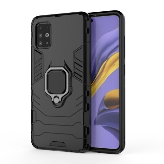 Shockproof PC + TPU Protective Case with Magnetic Ring Holder, For Galaxy A51, For Galaxy A71, For Huawei Honor V30, For Vivo V17 (India)