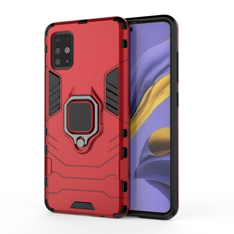 Shockproof PC + TPU Protective Case with Magnetic Ring Holder, For Galaxy A51, For Galaxy A71, For Huawei Honor V30, For Vivo V17 (India)