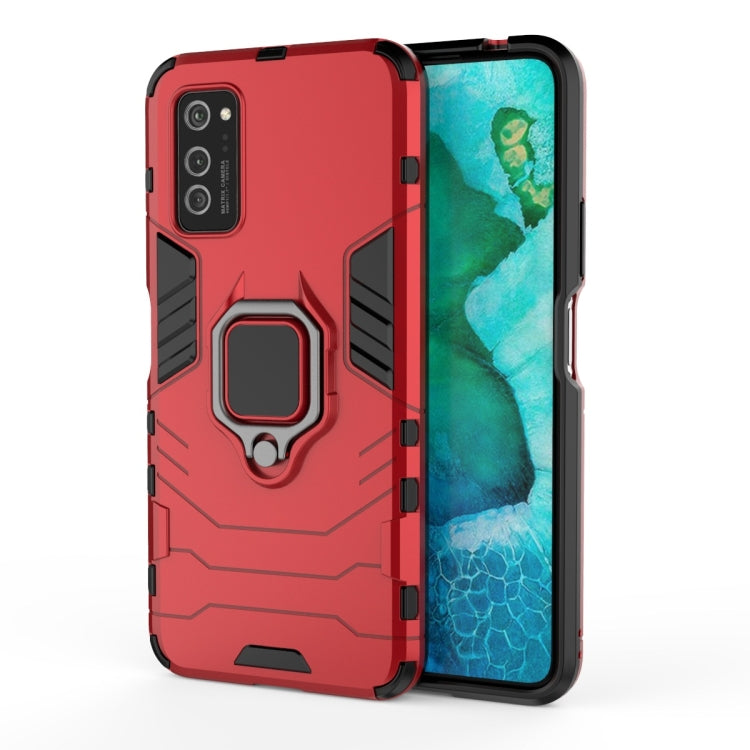 Shockproof PC + TPU Protective Case with Magnetic Ring Holder, For Galaxy A51, For Galaxy A71, For Huawei Honor V30, For Vivo V17 (India)