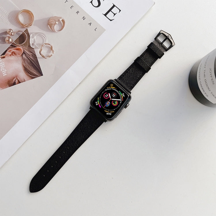 Leather Strap For Apple Watch Series, 7 41mm / 6&amp;SE&amp;5&amp;4 40mm / 3&amp;2&amp;1 38mm, 7 45mm / 6&amp;SE&amp;5&amp;4 44mm / 3&amp;2&amp;1 42mm