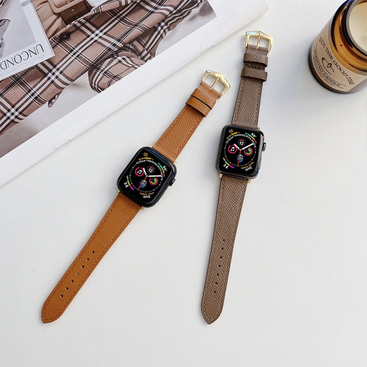 Leather Strap For Apple Watch Series, 7 41mm / 6&amp;SE&amp;5&amp;4 40mm / 3&amp;2&amp;1 38mm, 7 45mm / 6&amp;SE&amp;5&amp;4 44mm / 3&amp;2&amp;1 42mm