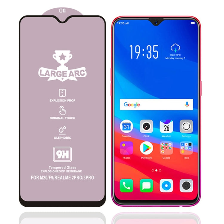 9H HD High Alumina Full Screen Tempered Glass Film, For OPPO A3s(1 PC), For OPPO A5(1 PC), For OPPO A5 (2020)(1 PC), For OPPO A9 (2020)(1 PC), For OPPO F7(1 PC), For OPPO F9 Pro(1 PC), For OPPO F11(1 PC), For OPPO F11 Pro(1 PC), For OPPO A7x(1 PC)