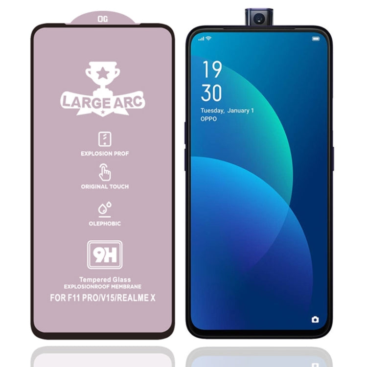 9H HD High Alumina Full Screen Tempered Glass Film, For OPPO A3s(1 PC), For OPPO A5(1 PC), For OPPO A5 (2020)(1 PC), For OPPO A9 (2020)(1 PC), For OPPO F7(1 PC), For OPPO F9 Pro(1 PC), For OPPO F11(1 PC), For OPPO F11 Pro(1 PC), For OPPO A7x(1 PC)