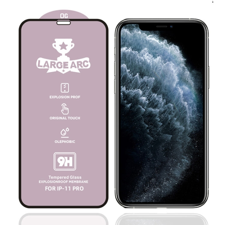 9H HD High Alumina Full Screen Tempered Glass Film, For iPhone 11 (1 PC), For iPhone 11 Pro (1 PC), For iPhone 11 Pro Max (1 PC)
