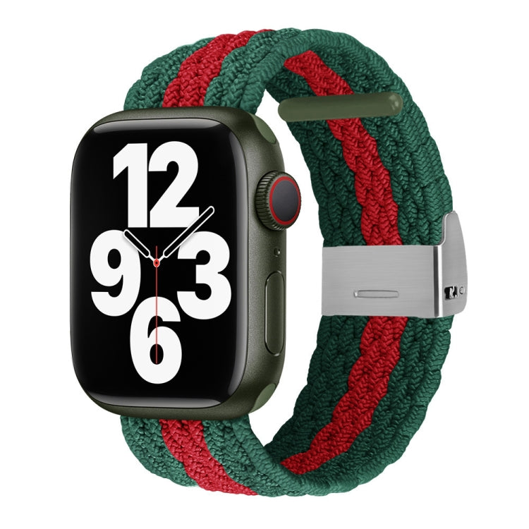 Vertical Texture Braided Watchband For Apple Watch Series