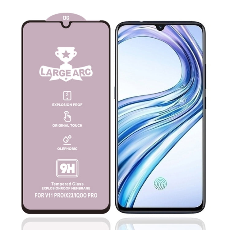 9H HD Large Arc High Alumina Full Screen Tempered Glass Film, For OPPO  A5s(1 PC), For Vivo iQOO Pro(1 PC), For Vivo S1(1 PC), For Vivo V7 Plus(1 PC), For Vivo V9(1 PC), For Vivo V9 Youth(1 PC), For Vivo V11 / V11 Pro, For Vivo V11i(1 PC)