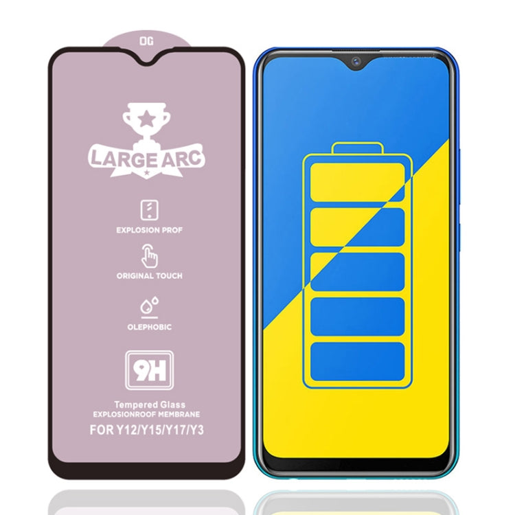 9H HD Large Arc High Alumina Full Screen Tempered Glass Film, For OPPO  A5s(1 PC), For Vivo iQOO Pro(1 PC), For Vivo S1(1 PC), For Vivo V7 Plus(1 PC), For Vivo V9(1 PC), For Vivo V9 Youth(1 PC), For Vivo V11 / V11 Pro, For Vivo V11i(1 PC)