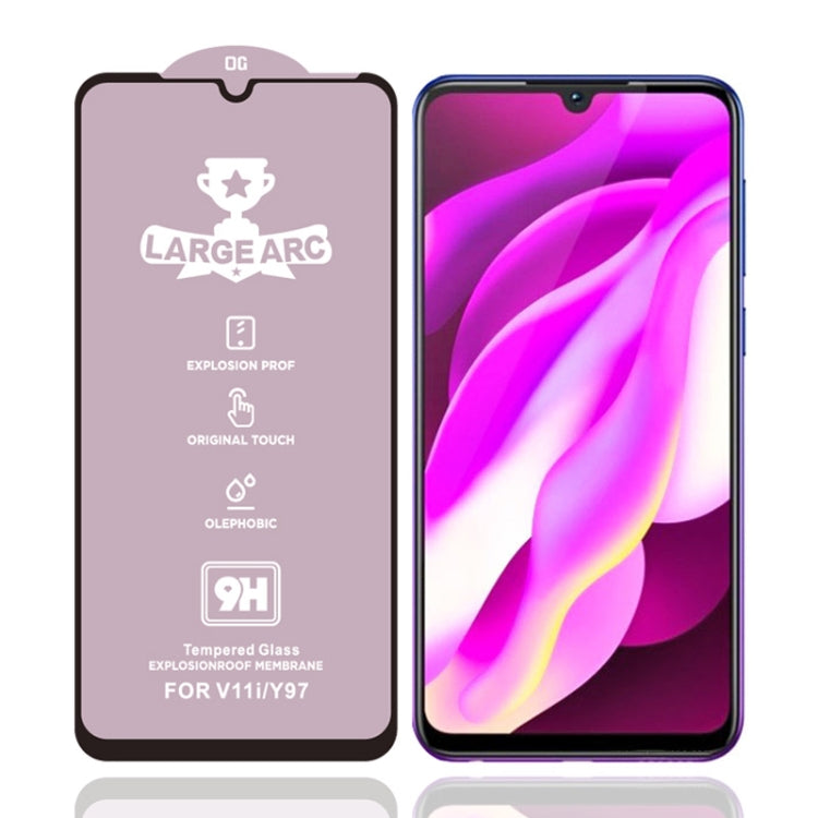 9H HD Large Arc High Alumina Full Screen Tempered Glass Film, For OPPO  A5s(1 PC), For Vivo iQOO Pro(1 PC), For Vivo S1(1 PC), For Vivo V7 Plus(1 PC), For Vivo V9(1 PC), For Vivo V9 Youth(1 PC), For Vivo V11 / V11 Pro, For Vivo V11i(1 PC)