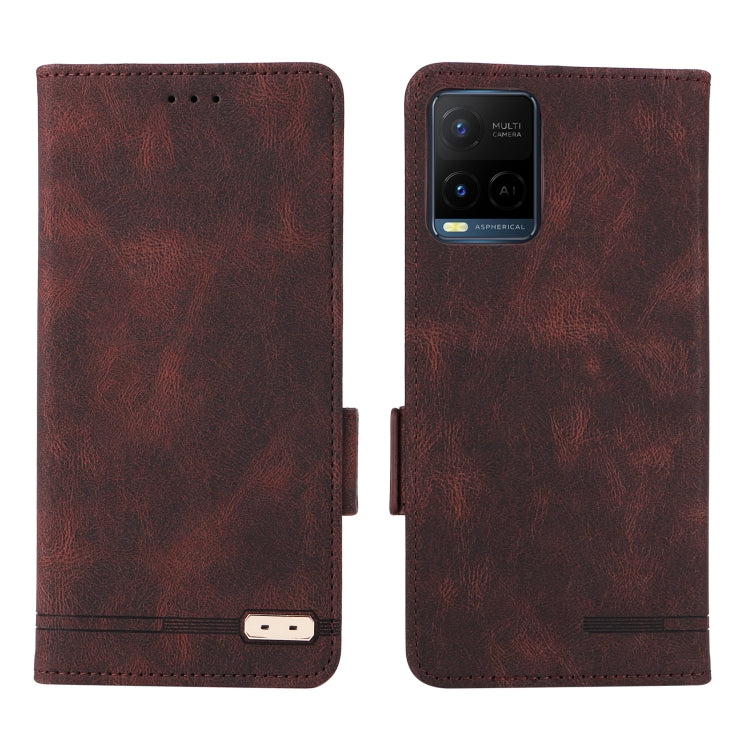 Magnetic Clasp Leather Phone Case, For vivo Y21 / Y33s, For vivo Y51 2020 / Y31 2021