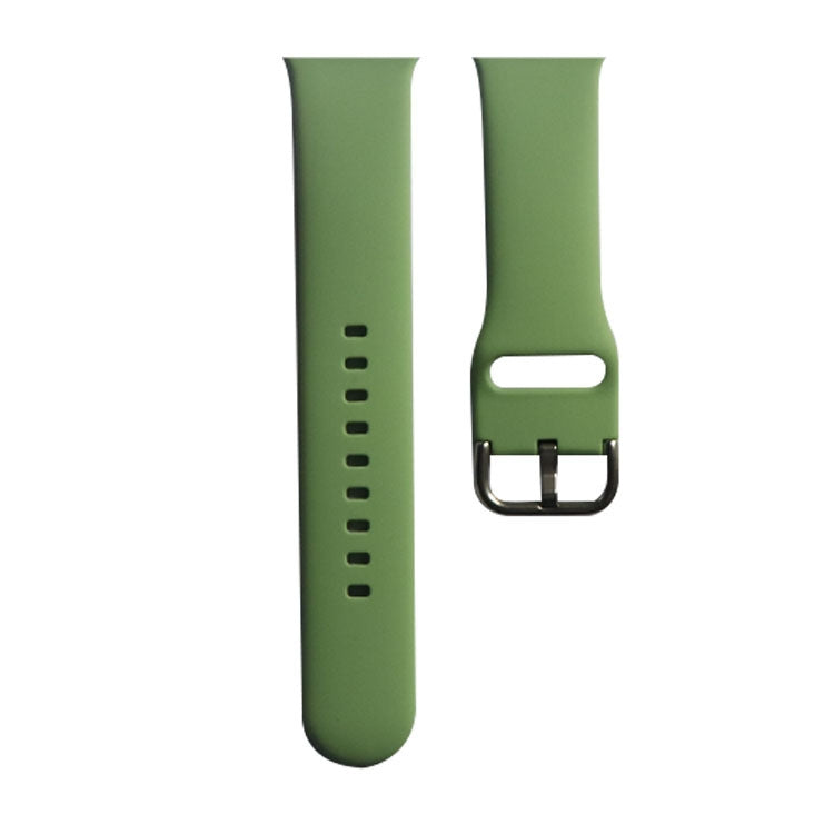 Silicone Watchband, Size: S 110mm For Apple Watch Series 7 41mm / 6&SE&5&4 40mm / 3&2&1 38mm, 110mm