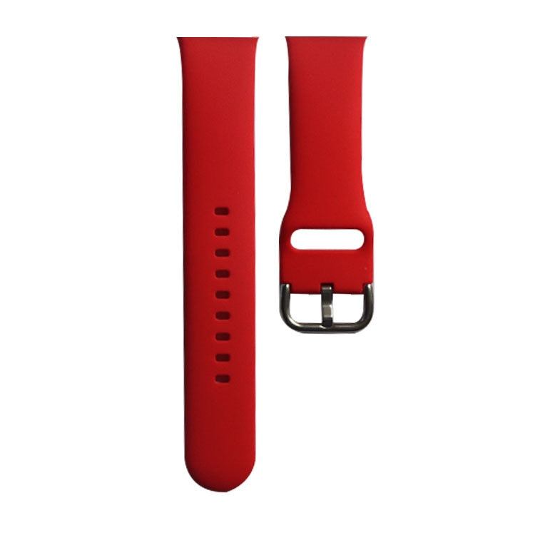 Silicone Watchband, Size: S 110mm For Apple Watch Series 7 41mm / 6&SE&5&4 40mm / 3&2&1 38mm, 110mm