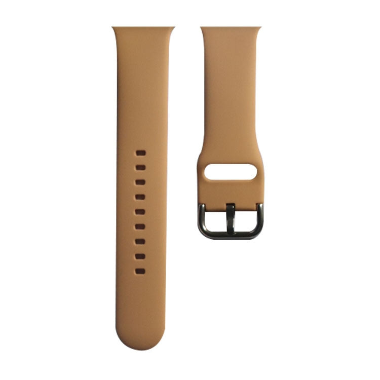 Silicone Watchband, Size: S 110mm For Apple Watch Series 7 41mm / 6&SE&5&4 40mm / 3&2&1 38mm, 110mm