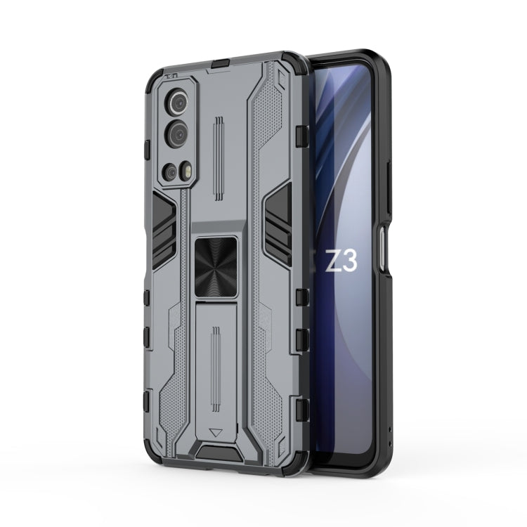 Supersonic PC + TPU Shock-proof Phone Case with Holder, For vivo iQOO Z3 5G, For vivo S12, For vivo S12 Pro