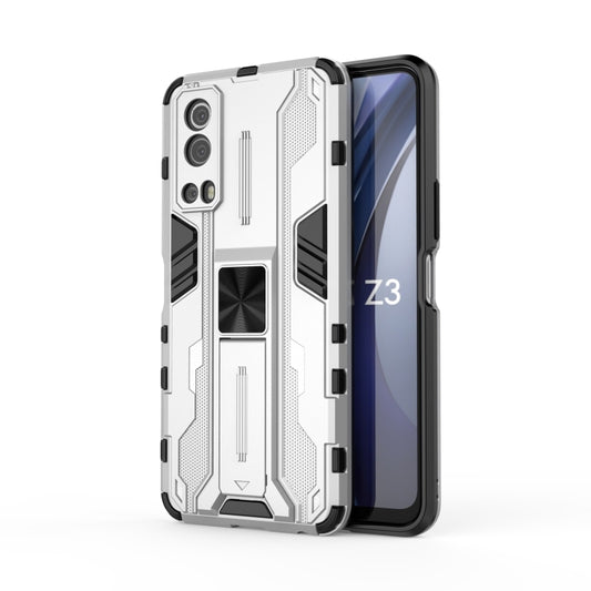 Supersonic PC + TPU Shock-proof Phone Case with Holder, For vivo iQOO Z3 5G, For vivo S12, For vivo S12 Pro