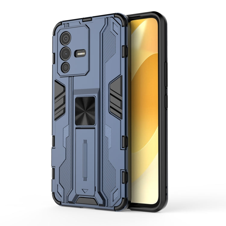 Supersonic PC + TPU Shock-proof Phone Case with Holder, For vivo iQOO Z3 5G, For vivo S12, For vivo S12 Pro