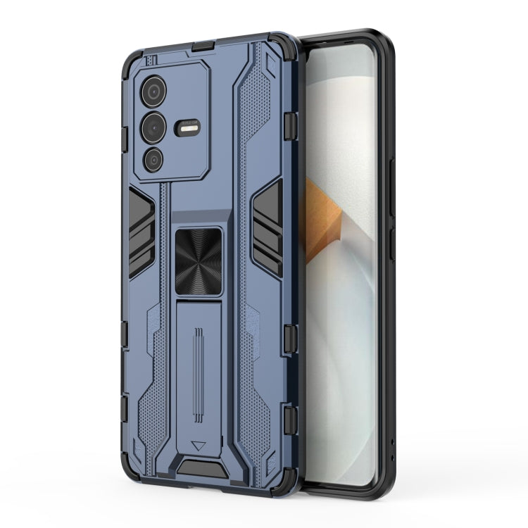 Supersonic PC + TPU Shock-proof Phone Case with Holder, For vivo iQOO Z3 5G, For vivo S12, For vivo S12 Pro