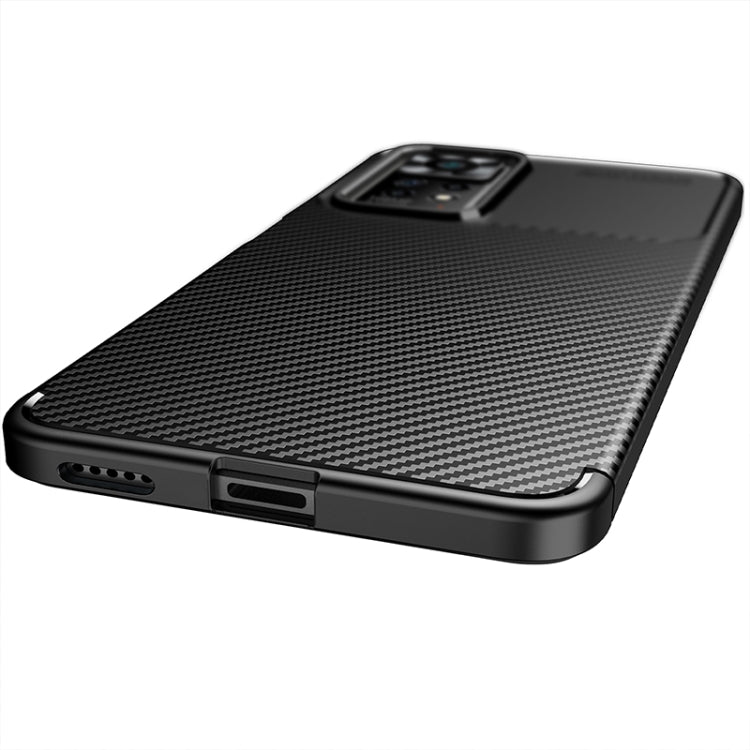 Carbon Fiber Texture Shockproof TPU Phone Case