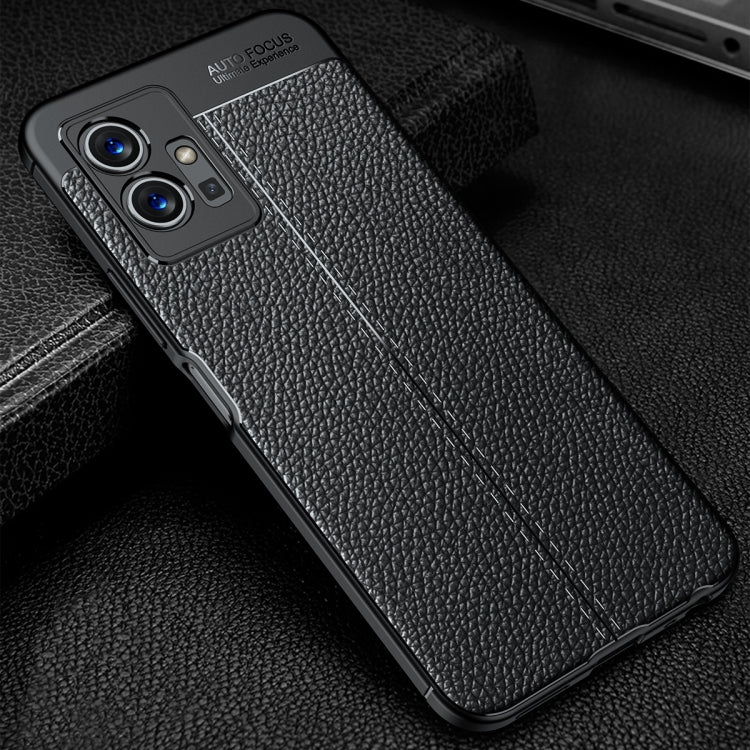 Litchi Texture Shockproof Phone TPU Case