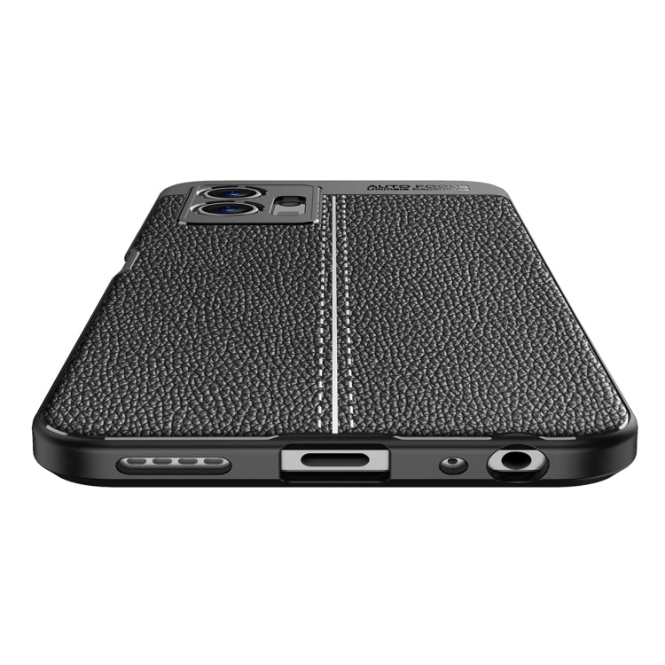 Litchi Texture Shockproof Phone TPU Case