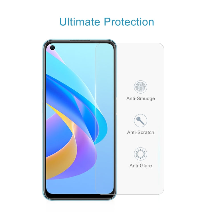 0.26mm 9H 2.5D Tempered Glass Film, For OPPO A76 (1 PC)