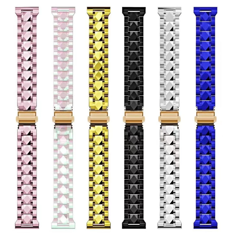 Electroplated Stainless Steel Strap For Apple Watch Series, 7 41mm / 6&SE&5&4 40mm / 3&2&1 38mm, 7 45mm / 6&SE&5&4 44mm / 3&2&1 42mm