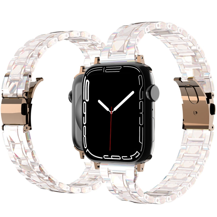 Electroplated Stainless Steel Strap For Apple Watch Series, 7 41mm / 6&amp;SE&amp;5&amp;4 40mm / 3&amp;2&amp;1 38mm, 7 45mm / 6&amp;SE&amp;5&amp;4 44mm / 3&amp;2&amp;1 42mm