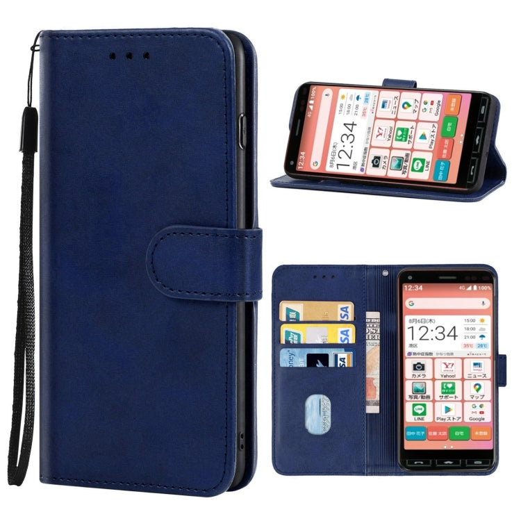 Leather Phone Case, For Kyocera Digno BX, For Kyocera Kantan Sumaho 2, For Oukitel C16 Pro, For Rakuten mini, For Sharp Aquos Sense3 Lite, For Xiaomi Redmi Note 11S/Note 11 Global, For ZTE Blade V2021 5G, For vivo Y01