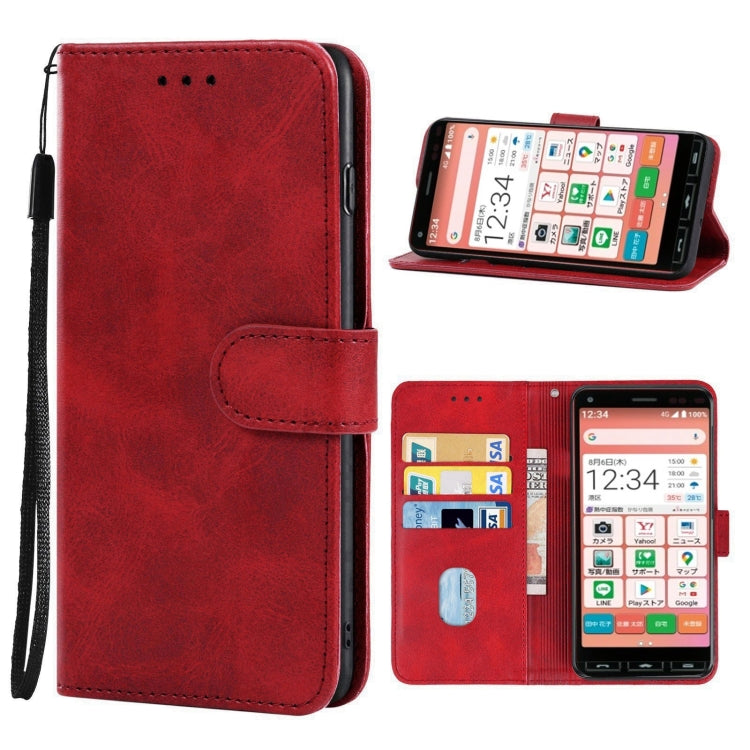 Leather Phone Case, For Kyocera Digno BX, For Kyocera Kantan Sumaho 2, For Oukitel C16 Pro, For Rakuten mini, For Sharp Aquos Sense3 Lite, For Xiaomi Redmi Note 11S/Note 11 Global, For ZTE Blade V2021 5G, For vivo Y01