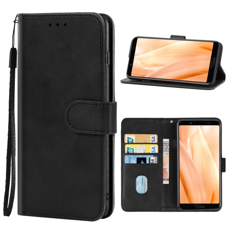 Leather Phone Case, For Kyocera Digno BX, For Kyocera Kantan Sumaho 2, For Oukitel C16 Pro, For Rakuten mini, For Sharp Aquos Sense3 Lite, For Xiaomi Redmi Note 11S/Note 11 Global, For ZTE Blade V2021 5G, For vivo Y01