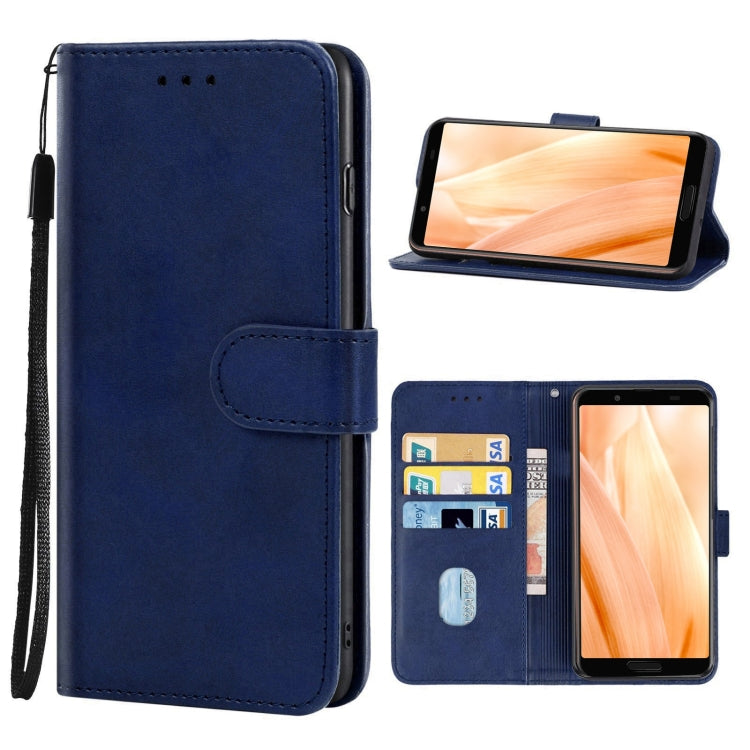 Leather Phone Case, For Kyocera Digno BX, For Kyocera Kantan Sumaho 2, For Oukitel C16 Pro, For Rakuten mini, For Sharp Aquos Sense3 Lite, For Xiaomi Redmi Note 11S/Note 11 Global, For ZTE Blade V2021 5G, For vivo Y01