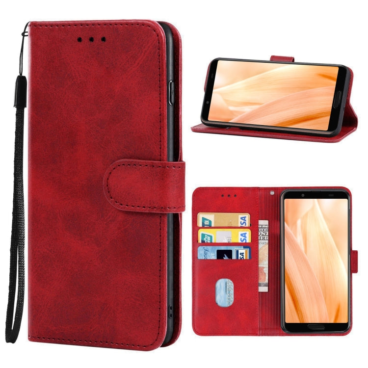 Leather Phone Case, For Kyocera Digno BX, For Kyocera Kantan Sumaho 2, For Oukitel C16 Pro, For Rakuten mini, For Sharp Aquos Sense3 Lite, For Xiaomi Redmi Note 11S/Note 11 Global, For ZTE Blade V2021 5G, For vivo Y01