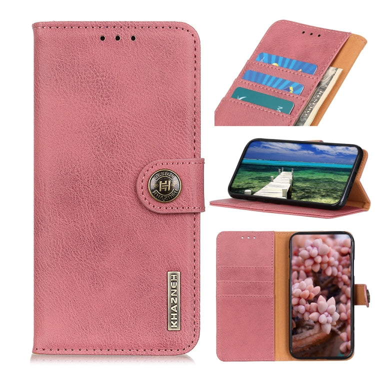 KHAZNEH Cowhide Texture Flip Leather Phone Case, For Xiaomi Redmi Note 11S, For OPPO Reno7 SE 5G