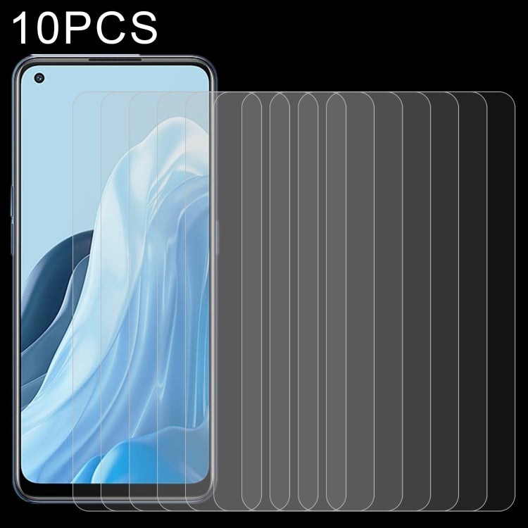 10 PCS 0.26mm 9H 2.5D Tempered Glass Film, For Sharp Aquos V6 (10 PCS), For Sharp Aquos V6 Plus (10 PCS), For OPPO Find X5 (10 PCS), For OPPO Find X5 Lite (10 PCS), For OPPO Find X5 Pro (10 PCS), For Itel A27 (10 PCS), For Blackview OSCAL C60 (10 PCS)