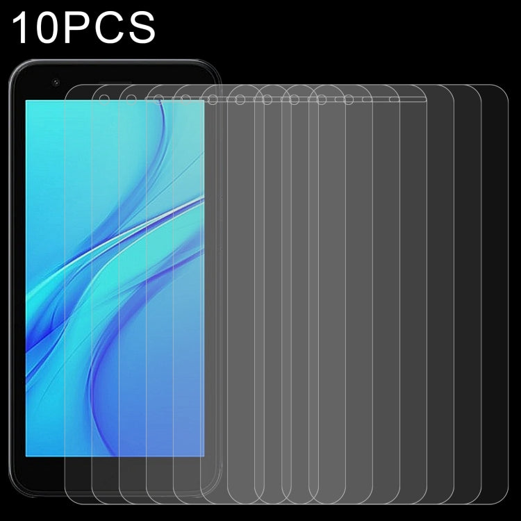 10 PCS 0.26mm 9H 2.5D Tempered Glass Film, For Sharp Aquos V6 (10 PCS), For Sharp Aquos V6 Plus (10 PCS), For OPPO Find X5 (10 PCS), For OPPO Find X5 Lite (10 PCS), For OPPO Find X5 Pro (10 PCS), For Itel A27 (10 PCS), For Blackview OSCAL C60 (10 PCS)