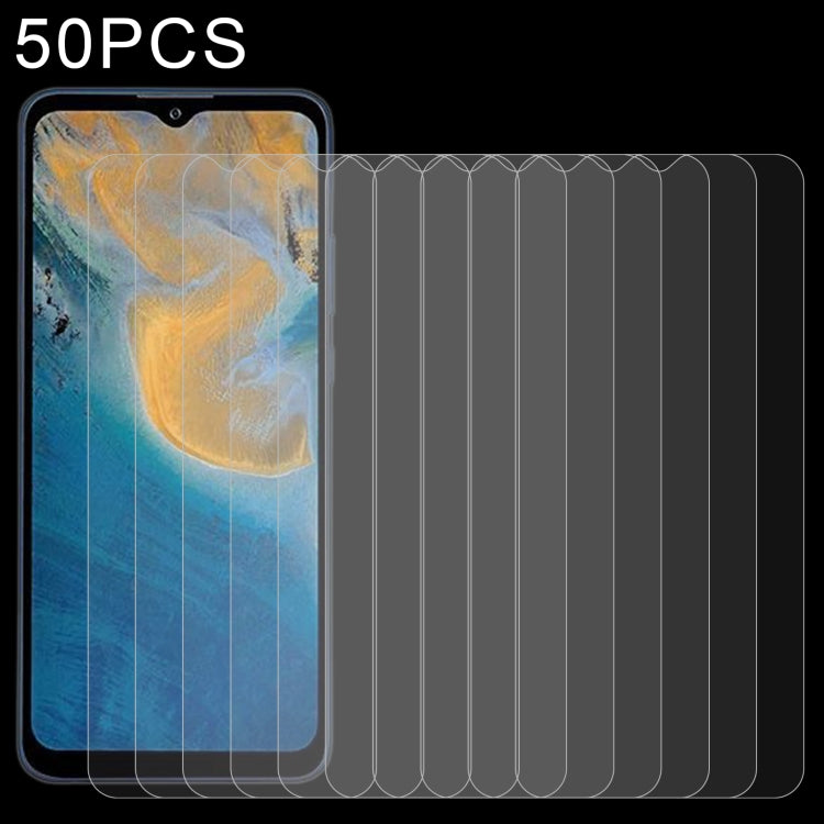 50 PCS 0.26mm 9H 2.5D Tempered Glass Film, For Sharp Aquos V6 (50 PCS), For Sharp Aquos V6 Plus (50 PCS), For OPPO Find X5 (50 PCS), For OPPO Find X5 Lite (50 PCS), For OPPO Find X5 Pro (50 PCS), For Itel A27 (50 PCS), For Blackview OSCAL C60 (50 PCS)