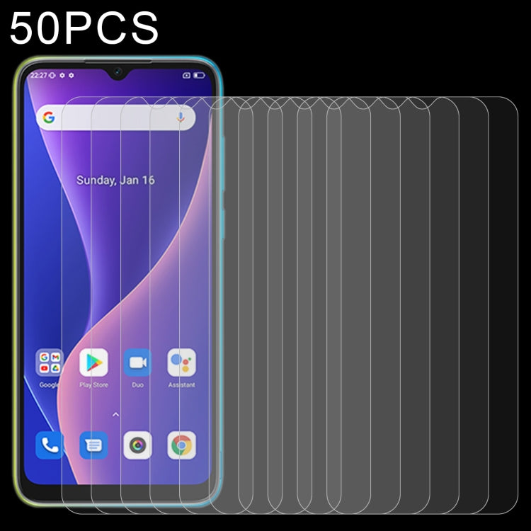 50 PCS 0.26mm 9H 2.5D Tempered Glass Film, For Sharp Aquos V6 (50 PCS), For Sharp Aquos V6 Plus (50 PCS), For OPPO Find X5 (50 PCS), For OPPO Find X5 Lite (50 PCS), For OPPO Find X5 Pro (50 PCS), For Itel A27 (50 PCS), For Blackview OSCAL C60 (50 PCS)