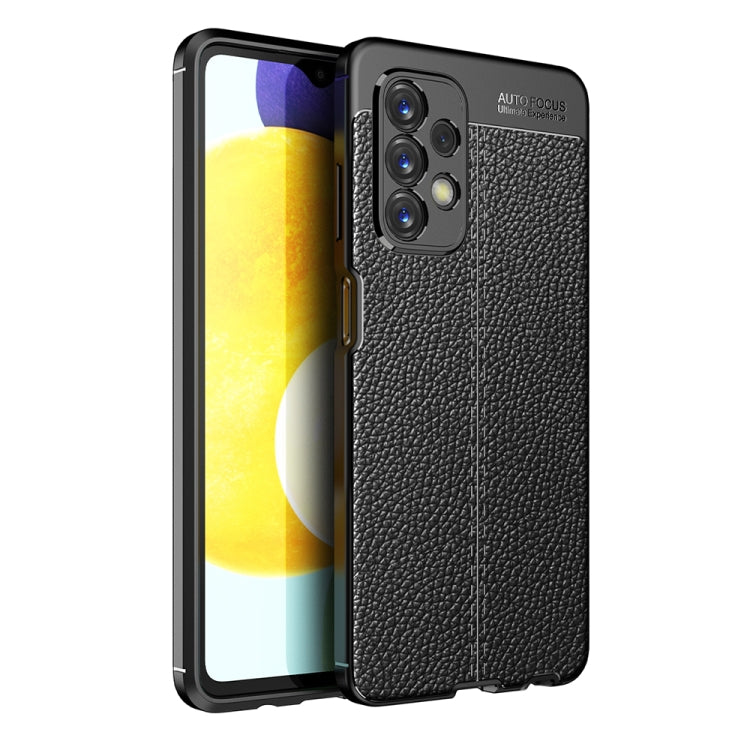 Litchi Texture TPU Shockproof Phone Case, For Samsung Galaxy A23 5G