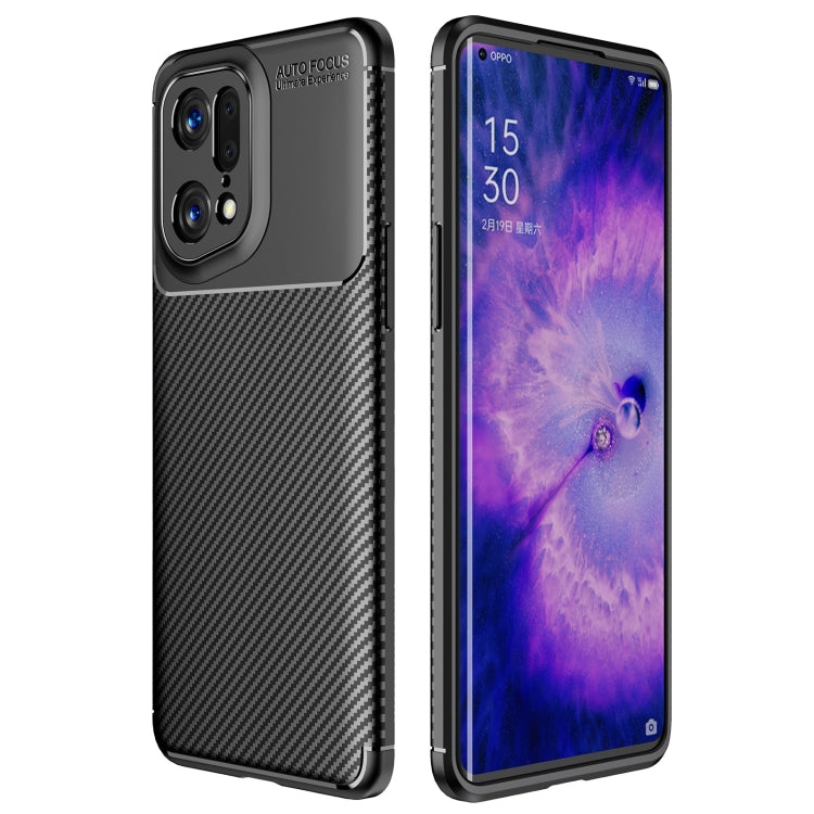 Carbon Fiber Texture Shockproof TPU Phone Case, For OPPO Find X5 Pro, For OPPO Find X5, For OPPO Realme 9 Pro+, For OPPO Realme 9 Pro