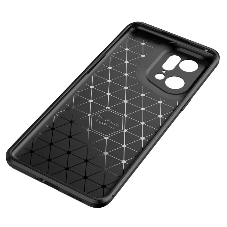 Carbon Fiber Texture Shockproof TPU Phone Case, For OPPO Find X5 Pro, For OPPO Find X5, For OPPO Realme 9 Pro+, For OPPO Realme 9 Pro